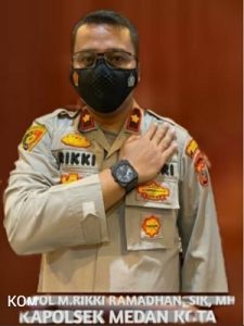 GAN Indonesia Berikan Apresiasi Kepada Kompol Rikki Rahmadan SIK. Kapolsekta Medan Kota.