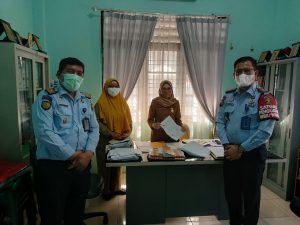 Nimrot Sihotang “Warga Tahanan Rutan Kelas I Kota Medan Ikut Penerima VAKSIN”.