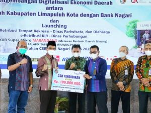 Limapuluh Kota meluncurkan KUR super Mikro MaRandang Balabo KUR (Melawan Rentenir Daerah Minang, Basalam Tanpa Boroh/Agunan)