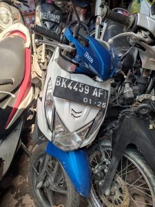 Polsek Medan Area Bekuk Pencurian Sepeda motor.