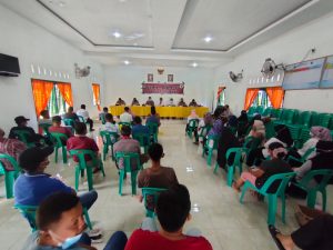 *Polres Asahan Gelar Fucus Group Discussion di Aula Kantor Desa Bunut Sebrang Kec. Pulau Bandring*