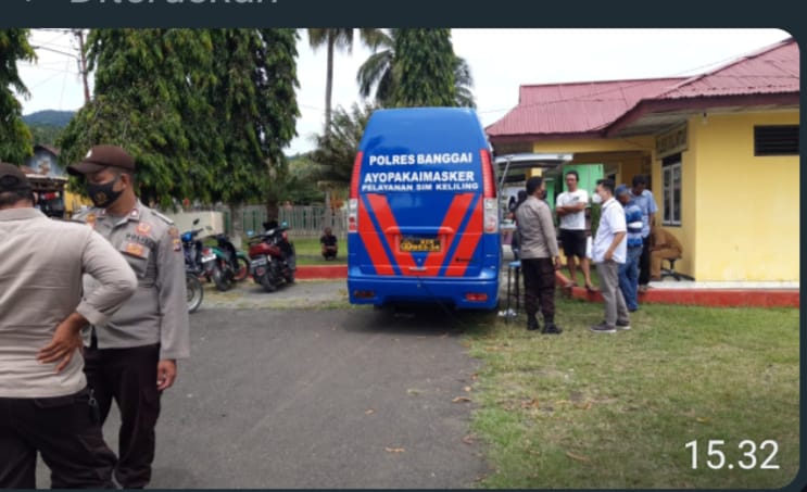 *Layanan SIM Keliling Satlantas Polres Banggai Permudah Masyarakat di Wilayah Balantak*