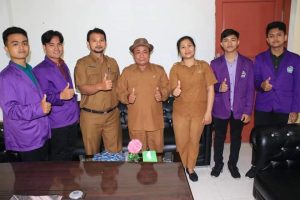 Kadis Diskominfo Nias Barat Sambut Baik Mahasiswa Politeknik Negeri Medan.