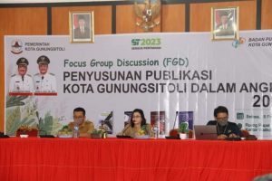 BPS dan Pemko Gunungsitoli Laksanakan FGD Penyusunan Publikasi Kota Gunungsitoli Dalam Angka 2022.