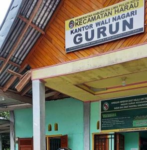 Walinagari Gurun Muhammad Ger, S.S Kangkangi Surat Keputusan DPMD Limapuluh Kota dan Camat Harau.