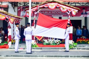 Pemkab Nias Barat Gelar Upacara Peringatan HUT Republik Indonesia Ke-77