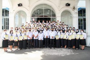 Wali Kota Pematang Siantar Serahkan SK kepada 71 PPPK Guru Formasi 2021.