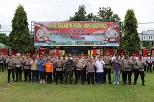 Gelar Pasukan Dalam Rangka Penanggulangan KARHUTLA Di Barito Timur