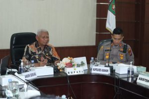 Kapolres Asahan Hadir Rapat Forum Koordinasi Pimpinan Daerah Kabupaten Asahan tahun 2023