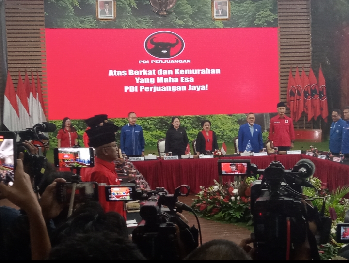 Jelang Masa Pilpres Kembali DPP partai PDIP Gelar Kerjasama Koalisi PDIP PAN