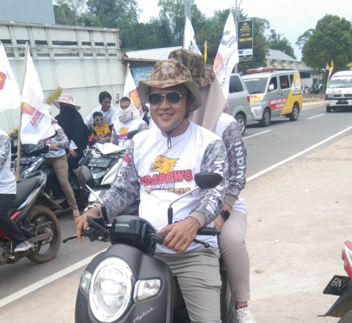 Ketua DPC Gerindra Bangka, Gaung Semangat Kemerdekaan Guna Jiwa Jiwa Bangsa Bernegara dan Bertanah Air. Sukseskan Pilkada dan Pileg Juga Pilpres Serantak