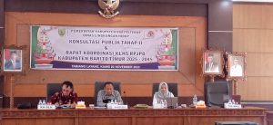 Rapat Konsultasi Publik,” Tahap II KLHS.,RPJPD kabupaten Barito Timur Tahun.2025-2045