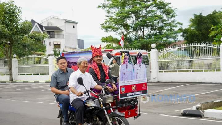 Wakil Bupati Karo Mengenakan Pakaian Adat Karo Hadiri Pembukaan Musrenbang RKPD 2025 Sumatera Utara.