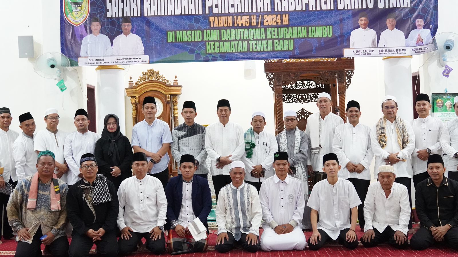 Pemkab Barut Gelar Safari Ramadhan Pertama Tahun 1445 H di Kecamatan Teweh Baru