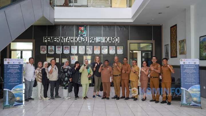Bupati Karo Terima Kunjungan Diskusi dari Pusat Unggulan IPTEK Universitas Sumatera Utara Guna Penerapan Wisata Berkelanjutan Di Merek