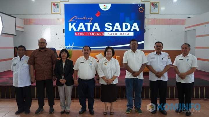 Bupati Karo Launching Portal Satu Data Indonesia Tingkat Kabupaten Karo Tahun 2024