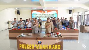 Wakil Bupati Karo Ikuti Kegiatan Penandatanganan Surat Keputusan Forum Lalu Lintas Dan Angkutan Jalan Kabupaten Karo Provinsi Sumatera Utara