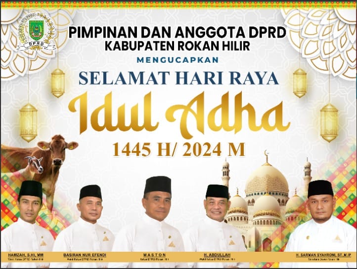 IKLAN UCAPAN SELAMAT HARI RAYA IDUL ADHA DPRD KAB ROKAN HILIR