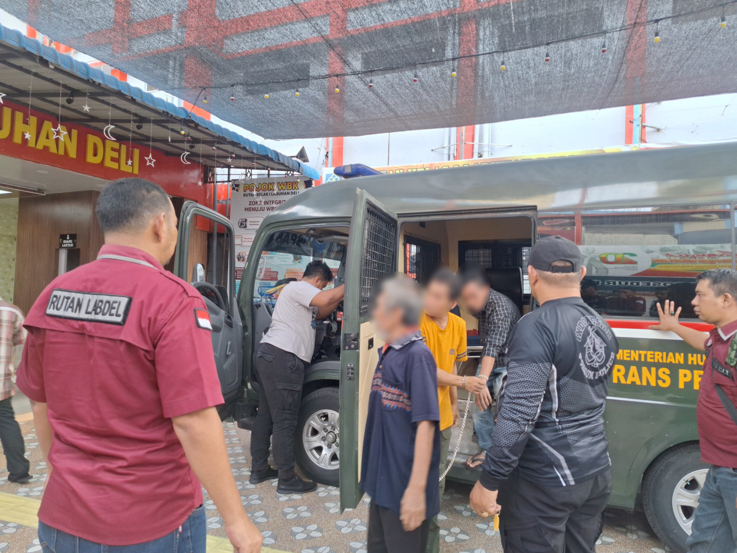 Rutan Labuhan Deli Pindahkan 15 Narapidana untuk Atasi Overcrowded