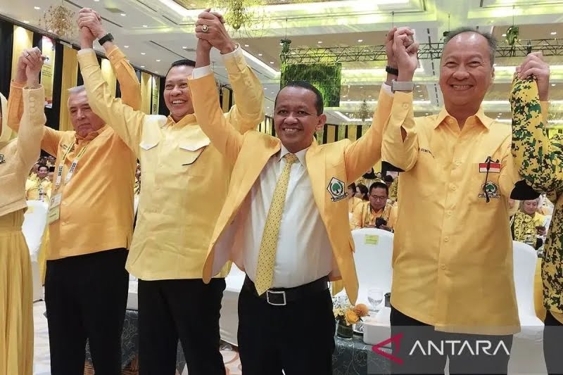 Munas setujui Bahlil Lahadalia jadi Ketum Golkar. Ricky Sahputra Kemajuan Golkar 2024_2025.