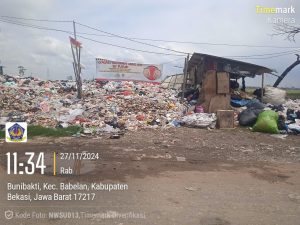 Spanduk Lokasi Tempat Pembuangan Sampah Ini, DITUTUP. PKRI CADSENA Minta Kepala Dinas Lingkungan Hidup Terima Audensi dan Pembahasan TPA.