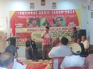 Refleksi akhir tahun PKL dan UMKM Unggul “dr Ali Mahsun Atmo Jembatan 3 Sukses Indonesia