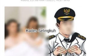 Bejad oknum Kades Selingkuhi Istri Orang dan Dilaporkan ke Polres Empat Lawang