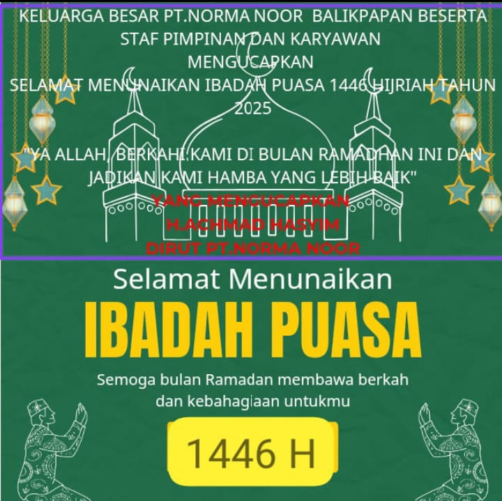 IKLAN DAN UCAPAN BULAN SUCI PUASA 2025