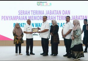 Serah Terima Jabatan Bupati Asahan, Wagub Sumut Surya Ajak Selaraskan Pembangunan Pemkab dan Pemprov.