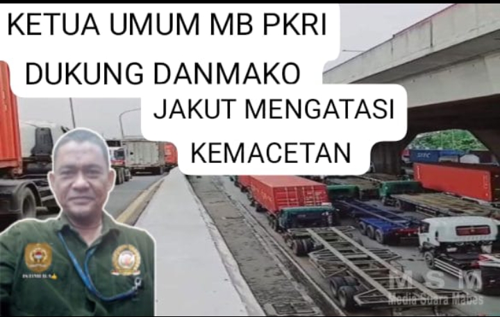 Totop Troitua ST MH CEJ CBJ Dukung Apresiasi DANMAKO JAKUT Tentang Kemacetan Jalur Jalar Raya Jakarta Utara