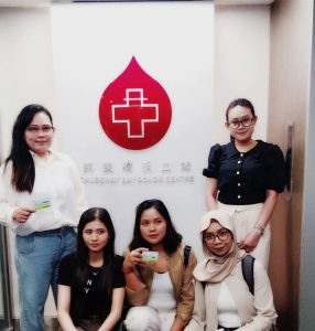 First AID, MB PKRI CADSENA HONGKONG “Donor Darah Guna Perbaikan Darah Pada Tubuh “Setetes Darah Kita Untuk Banyak Orang Yang Membutuhkan” Bersama Hongkong Red Cross Transfusion Service Causeway Bay