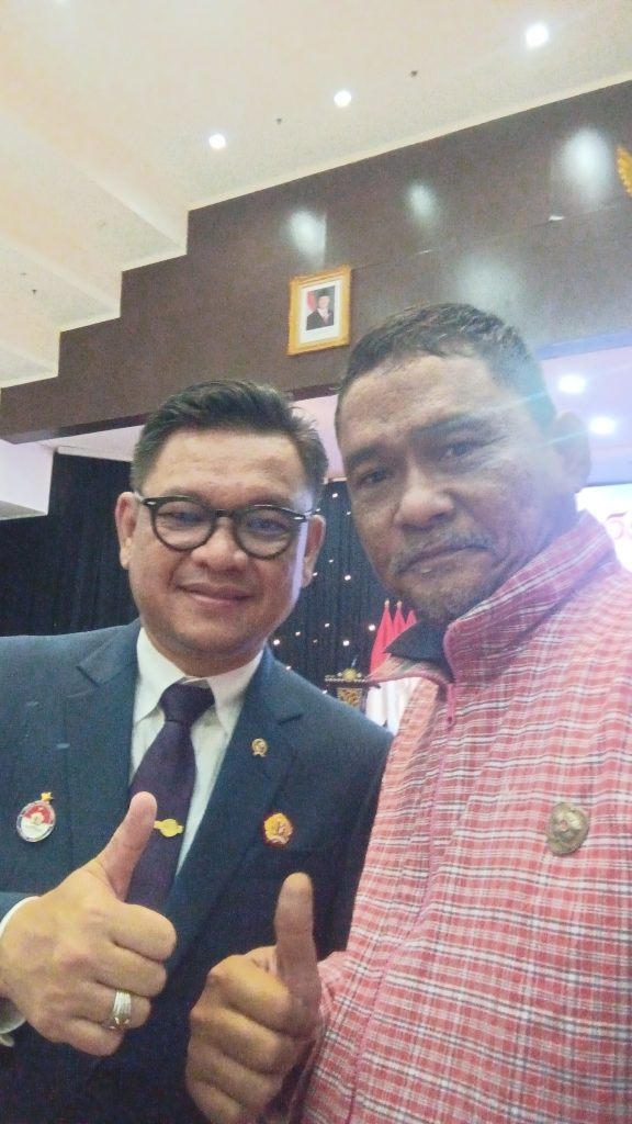 Ketua Umum PKRI Bersama Gubernur LEMHANNAS 