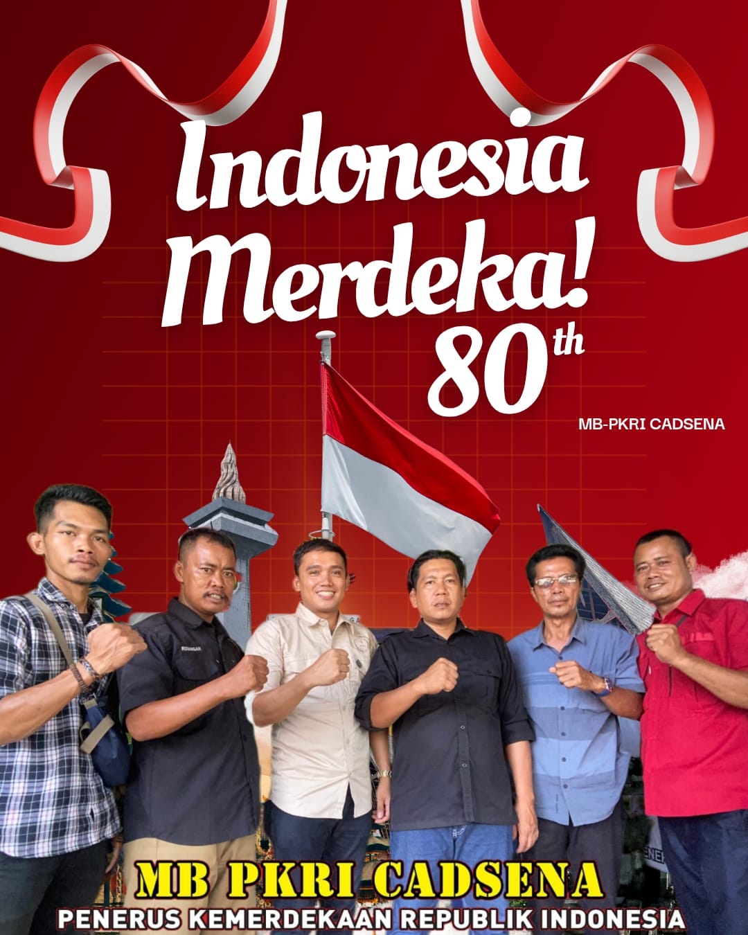 MB PKRI CADSENA Kabupaten Muara Enim Tegaskan Komitmen Bela NKRI dan Perkuat Sinergi dengan Aparat