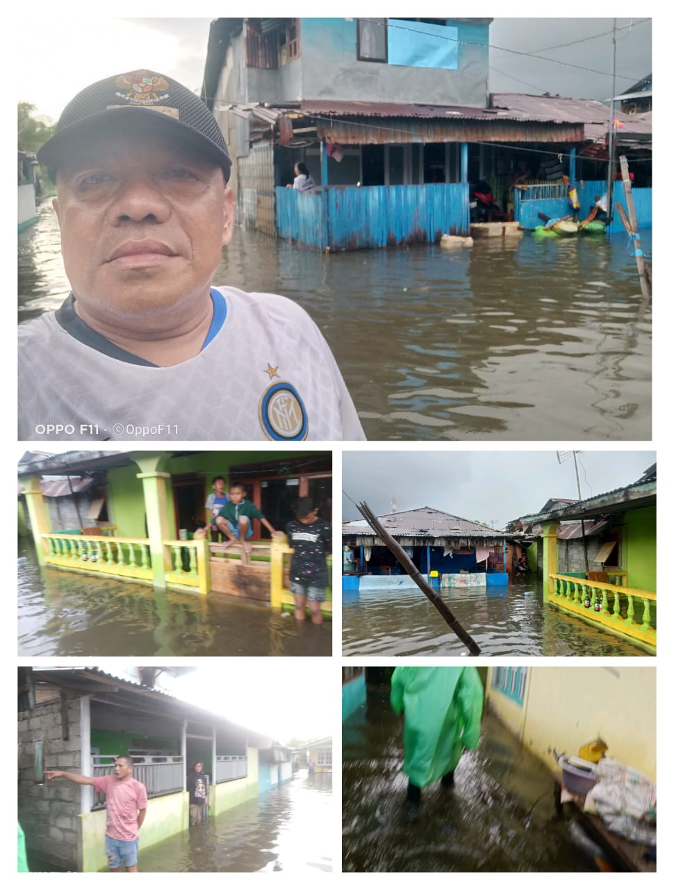 Curah Hujan Yang Tinggi Mengaakibatkan Banjir bandang akibat intensitas hujan tinggi di Kota Bitung