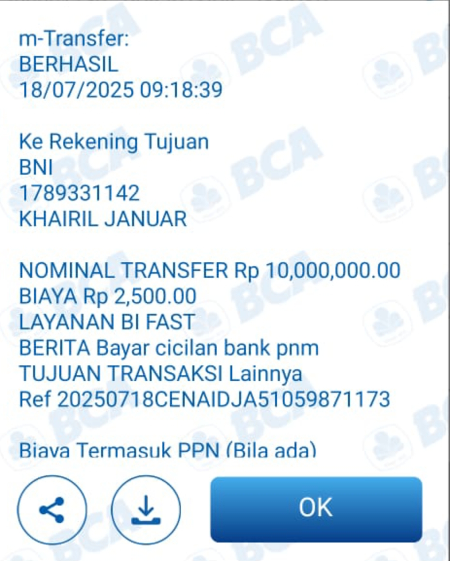 Bank PNM Banjarmasin Lecehkan Debitur Minta bayar Sepuluh juta untuk pembatalan lelang, dan telah bikin debitur malu dengan spanduk